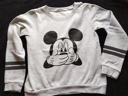 Minnie mikina 134/140, h&m,134