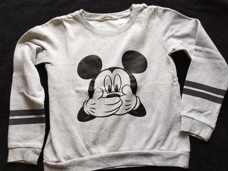 Minnie mikina 134/140, h&m,134