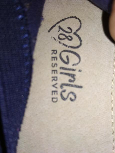 Kožené balerínky reserved nočná obloha, reserved,28