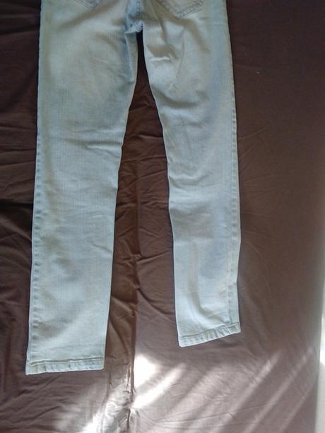 Nohavice - denim slim - 36, denim,s