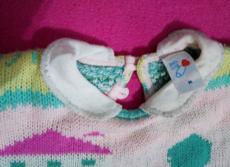 Hrubší pulóvrik baby club v.74, baby club,74