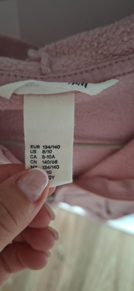 Mikina 2x, h&m,134