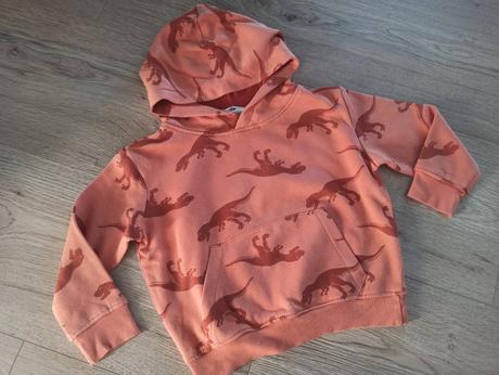 H&m mikina s dinosaurami veľ. 98/104, h&m,98