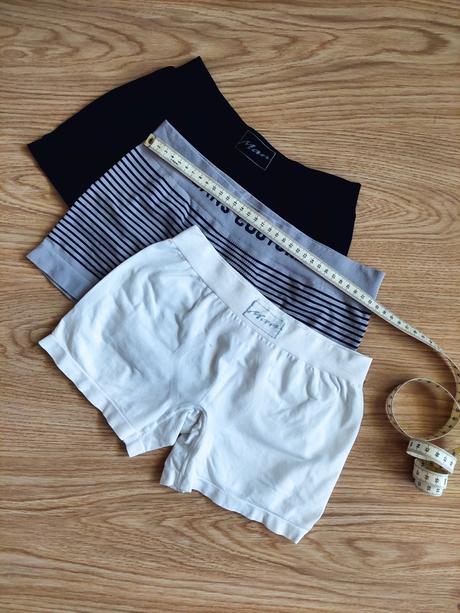Bezsvove boxerky 3ks, s