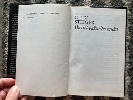 Portrét váženého muža-prvé vyd.1990, 