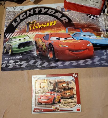 2x puzzle cars, 