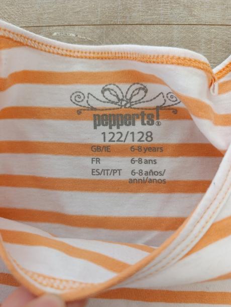 Dievčenské šaty, pepperts,122