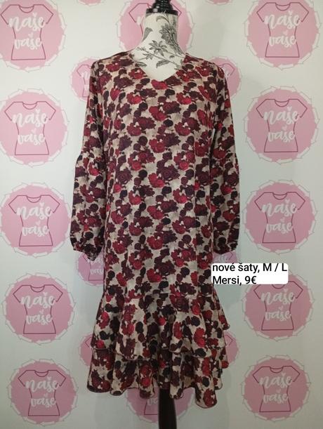 Nové kvalitné šaty, l / m