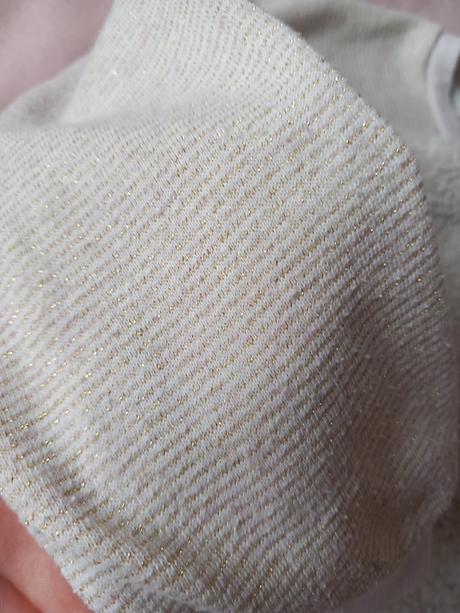 Krémový sveter, h&m,116