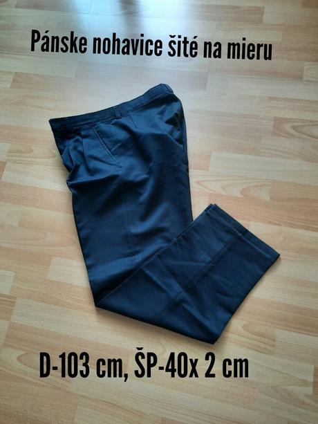 Pánske elegantné nohavice, l