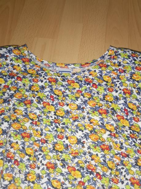 Kvetinkove klasicke damske tricko, l