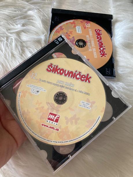 Šikovníček rozprávkové cd 4ks, 