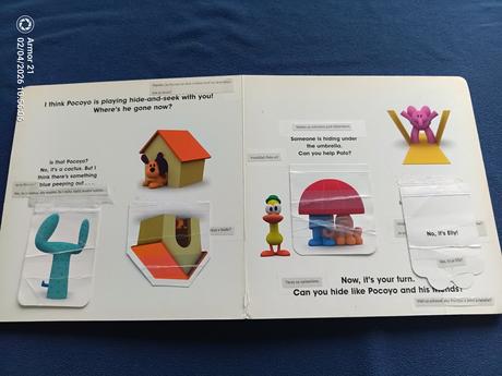 Pocoyo time to play board book, 