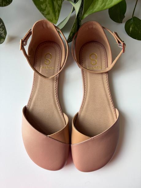 Shapen barefoot sandálky poppy beige, veľkosť 40r, 40