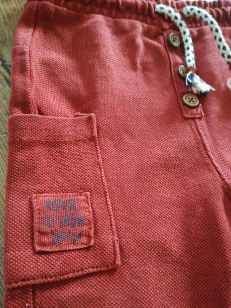 Komplet krasne joggery a body, reserved,74