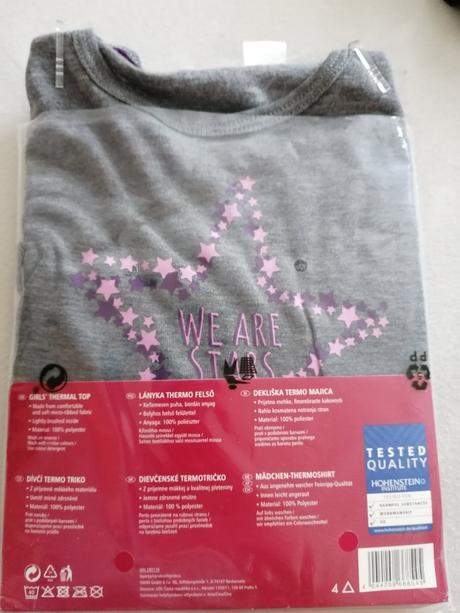 Nové termo tričko, lupilu,98