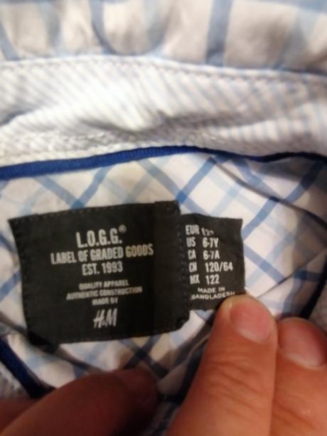 Košeľa, h&m,122