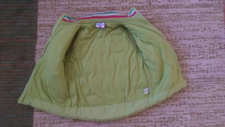 Vesta podšitá prechodná pre dievčatko, topolino,128