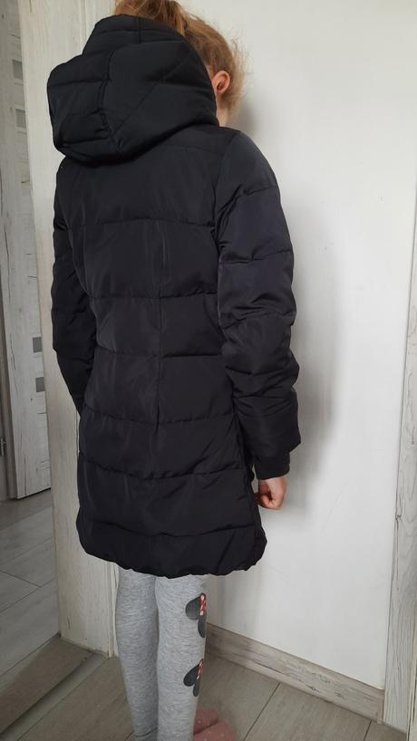 Zimná bunda pre štíhle dievča, c&a,128