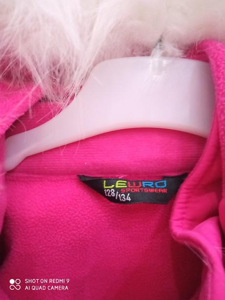 Softvérová bunda s kožušinkou, lewro,128