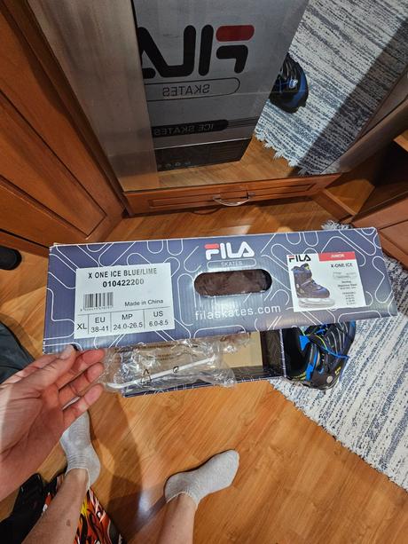 Korčule nastaviteľne na ľad  veľkosť 38-41, fila,41