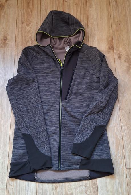 Pánska turistická funkčná mikina, decathlon,m