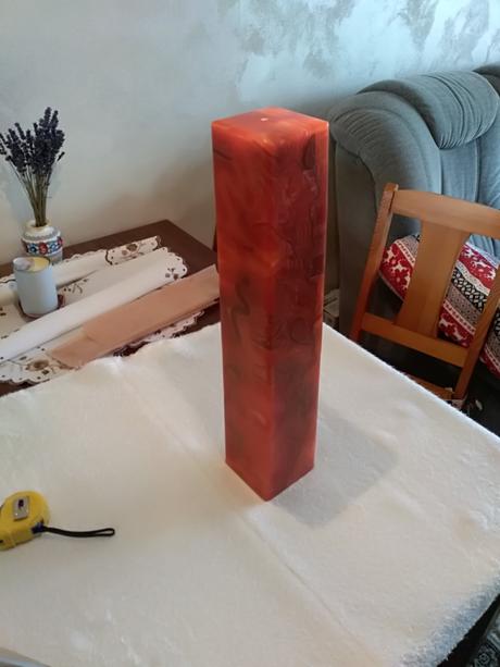 Rucne vyrobena sviecka, 