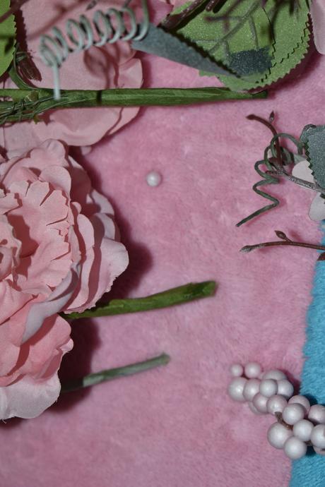 Kvety na tvorbu 9 ks,