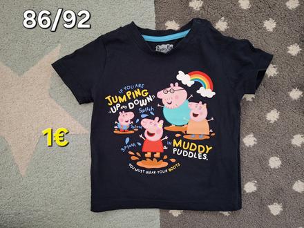 Kratke tricko peppa pig 86/92, lupilu,86