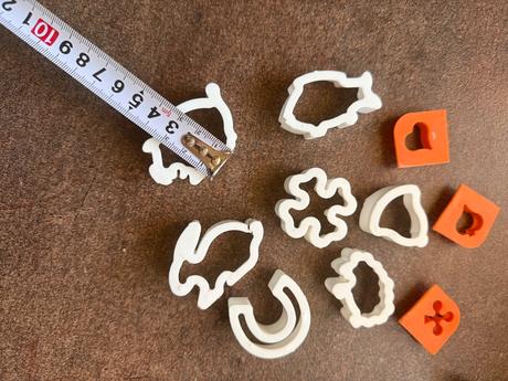 Sada mini vykrajovačov  rôzne tvary, 