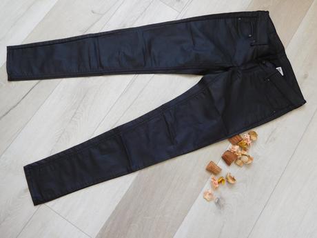 Čierne polakované nohavice dámske  / dievčenské xs, xs