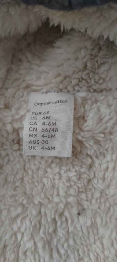 H&m overal s barancekom pre babatko, h&m,68
