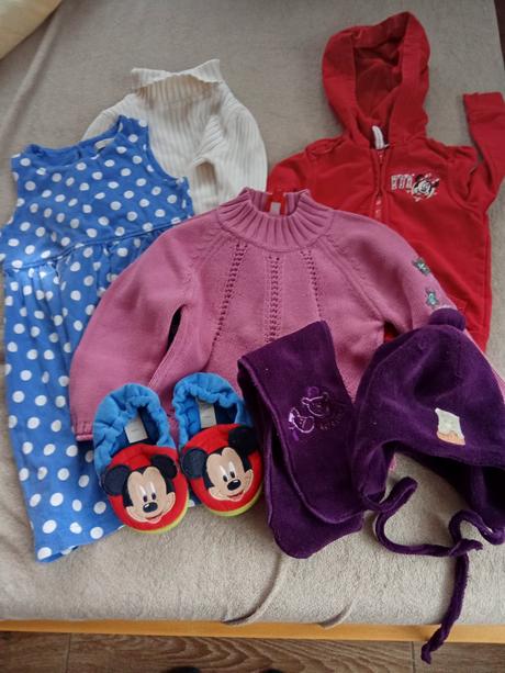 Mikina, sveter, šaty a iné., 86–98