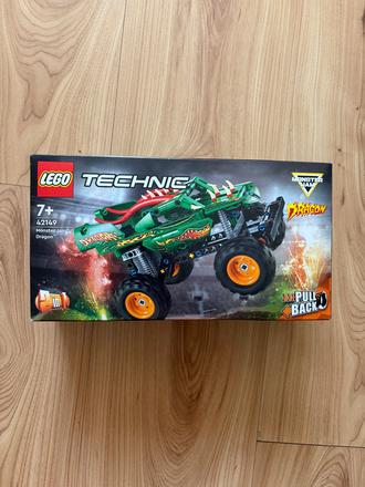Lego technic monster jam dragon 2v1 42149, 