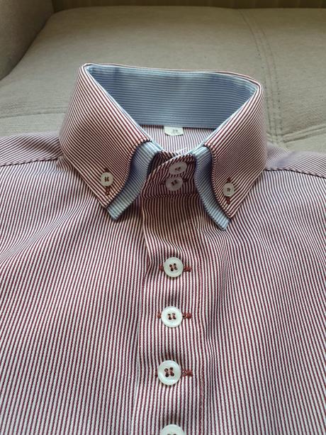 Predám pánsku košeľu zn. adam veľ. 39 krátky rukáv, 39