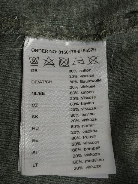 Dámsky tmavo sivý top s motívom, jean pascale, s