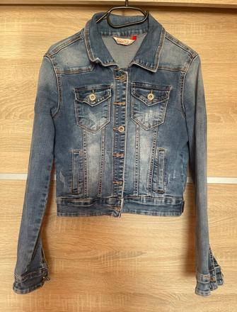 Dámsky riflový kabát, xs