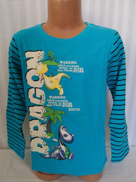 Chlapč. tyrkysové pyžamo dr dragon, n-feel 104-110, 110