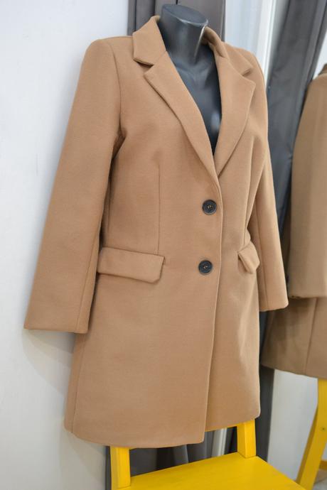 Béžový kabát m, m