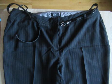 Elegantné nohavice + opasok, f&f,46