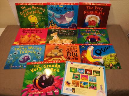 Picture book and cd set tiger press, 