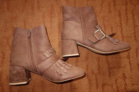 Dámske hnedé kotníčky, 37