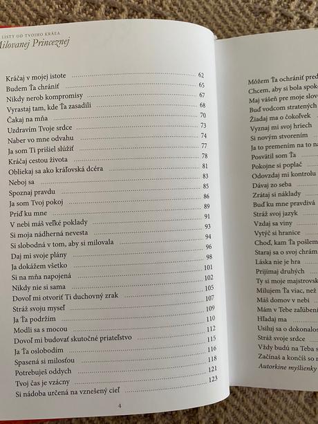 Milovanej princeznej milostné dopisy od tvojho krá,