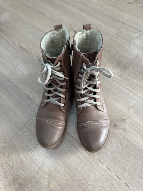 Kožené čižmy na zimu, lasocki,39