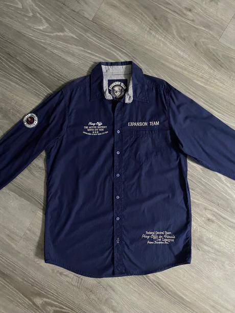 Modrá košeľa vel. m, m