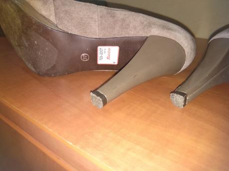 Kožené lodičky baťa s platformou, baťa,37