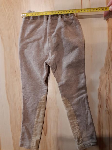 Jazdecké nohavice pre štíhle dievčatko, h&m,104