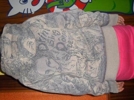 Bundo-mikina desigual, desigual,s