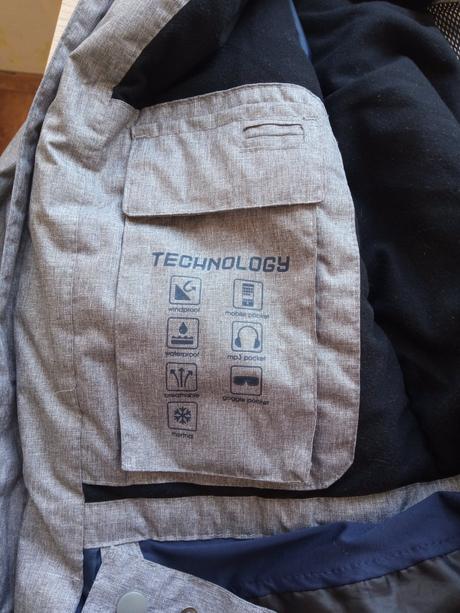 Lyžiarska bunda vetrovka, crivit,38