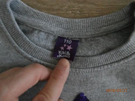 Mikina na 4-5 rokov, kiki&koko,110